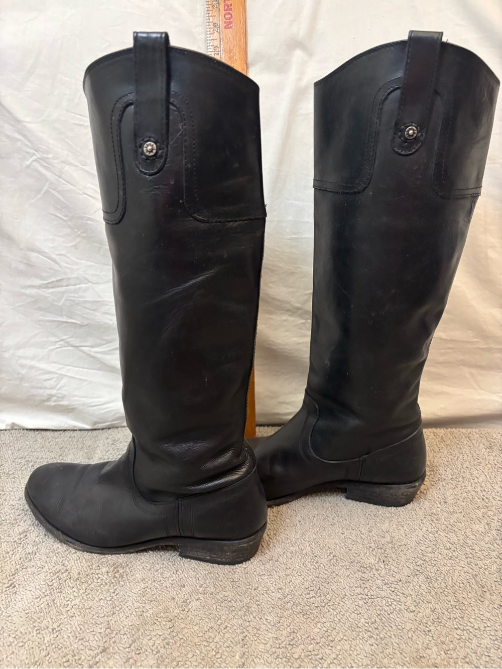 Frye Melissa Button Riding Boot - Picture 4 of 11